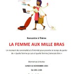 Prochaine rencontre à thème : FEMME AUX MILLE BRAS